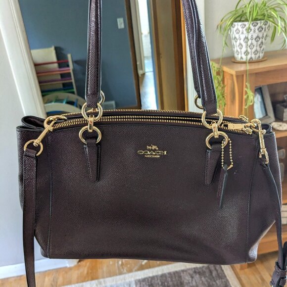 Coach Christie Carryall Satchel Purse Bag - Picture 1 of 4